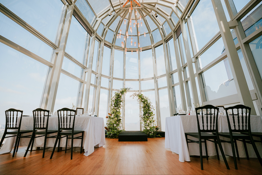 Whimsical Skyline Wedding At 1-ATICO