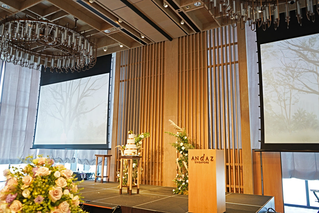 Dreamy Wedding Florals At Andaz Singapore