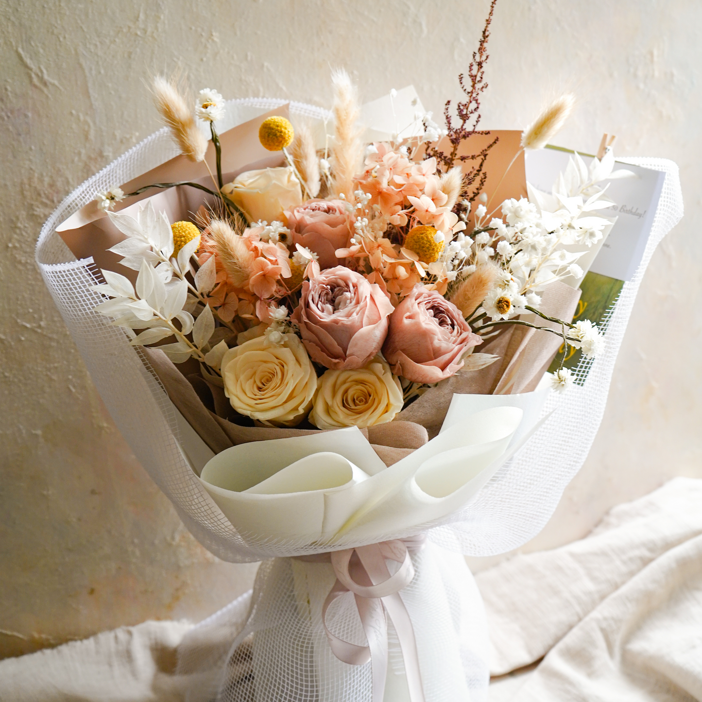 EVERLASTING GOODNESS | PRESERVED FLOWERS BOUQUET (*POPULAR*)